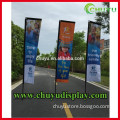 Sale advertising rectangular feather flags